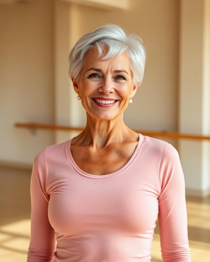Lynn Parrish, barre instructor at the studio